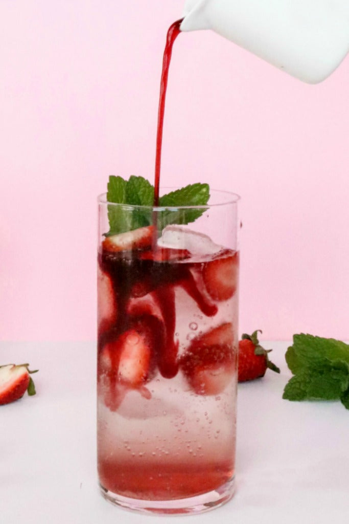 Strawberry Swoon Iced Tea
