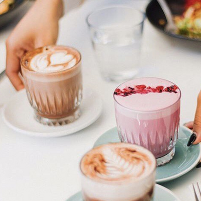 pink latte recipes